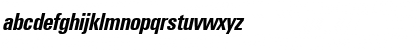 Download Universal Condensed Bold Italic Font