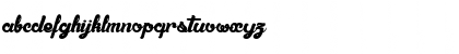 Download Amandes Sal饳 Regular Font Lowercase Preview