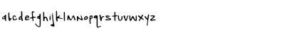 Download Ambition & Ink Regular Font Lowercase Preview