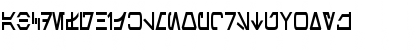 Download Aurebesh Condensed Bold Font