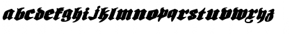 Download Bierg䲴en Expanded Italic Expanded Italic Font Lowercase Preview