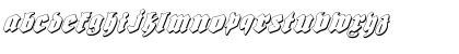 Download Bierg䲴en Shadow Italic Shadow Italic Font Lowercase Preview