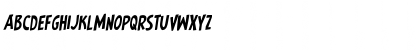 Download Earth's Mightiest Rotalic Italic Font Lowercase Preview