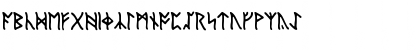 Download English Runic Regular Font