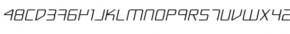 Download Escape Artist Expanded Semi-Italic Expanded Semi-Italic Font Lowercase Preview