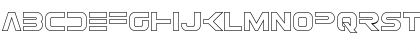 Download Eurofighter Outline Outline Font