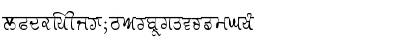 Download GurmukhiLys 030 Thin Normal Font