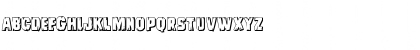 Leatherface 3D Regular Font Lowercase Preview