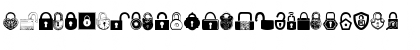 Download Lock Regular Font Lowercase Preview