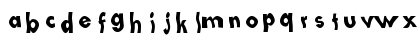 Download Loopy Letters Regular Font Lowercase Preview