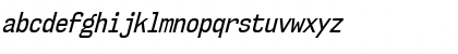 Download NK57 Monospace Condensed Italic Font