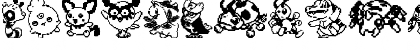 Download Pokemon pixels 2 Regular Font