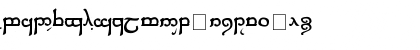 Download Tengwar of F?anor Regular Font