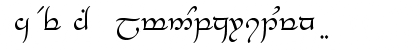 Download Tengwar-Elesil Medium Font Download Tengwar-Elesil Medium Font