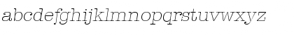 Download Typewriter-XlightIta Regular Font