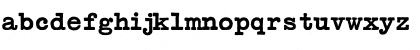 Download TypeWriterBoldConde Regular Font