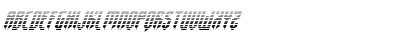 Download Fedyral II Gradient Italic Italic Font