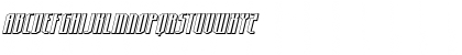 Download Hydronaut 3D Italic Regular Font