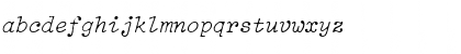 Download IBM Selectric Light Italic Font