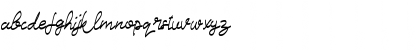 Letsdy Regular Font Lowercase Preview