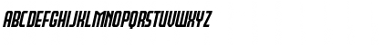 Download Peace & Houston Italic Regular Font Lowercase Preview