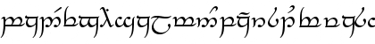 Download Tengwar Feanor Regular Font