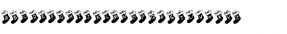 Download Chausettes de Noel Regular Font