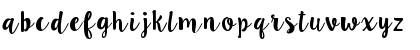 Download LillyBelle Regular Font Lowercase Preview