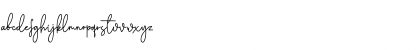 Download Cothelina Regular Font Lowercase Preview