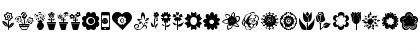 Download Flower Icons Regular Font