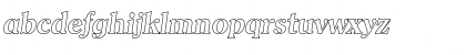 Download ChristianBeckerOutline Bold Italic Font