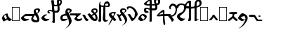 Download Voynich EVA Hand A Normal Font