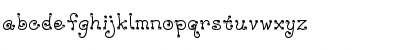 WILD2 Marbles & Strings Normal Font Lowercase Preview