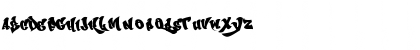Download CHASE ZEN SPRAWL Regular Font Lowercase Preview