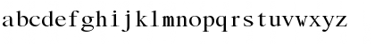 Download Cincinnatus!" Regular Font Lowercase Preview