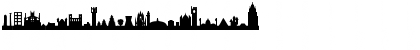 Download Cityscape!" Regular Font Lowercase Preview