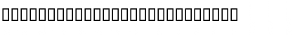 Download EPD DSʠ2003 symboly Regular Font Lowercase Preview