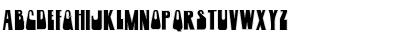 Download WoogieDisplayOutlineCapsSSK Regular Font Lowercase Preview