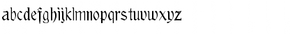 Download Rousseau!" Regular Font Lowercase Preview