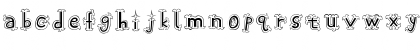Oshare Regular Font Lowercase Preview Oshare Regular Font Lowercase Preview