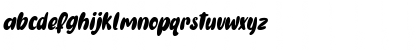 Download Gembool Italic Regular Font Lowercase Preview