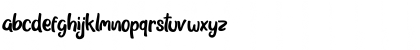 Download Grace & Hope Regular Font Lowercase Preview