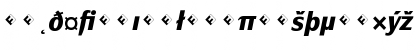 Download PageSans-BoldItalicExpert Regular Font Lowercase Preview