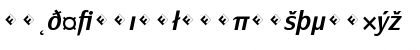 Download PageSans-DemiBoldItalicExp Regular Font Lowercase Preview