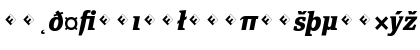 Download PageSerif-BoldItalicExpert Regular Font Lowercase Preview