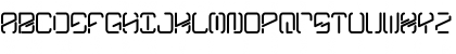 Download KyberCrystalDisplay Alphabet Font