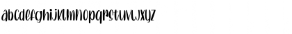 Download Lovely Unicorn Regular Font Lowercase Preview