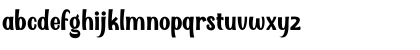 Download QallΧro Regular Demo Regular Font Lowercase Preview