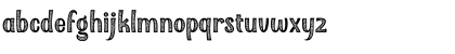 Download QallΧro Rustic Demo Regular Font Lowercase Preview