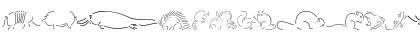 Download Animal Sketches Regular Font